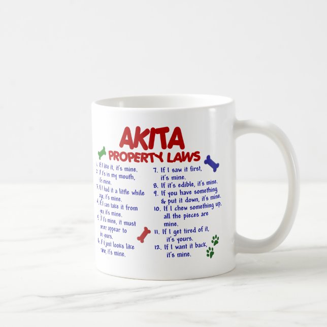 Mug Lois 2 de propriété d'AKITA (Droite)