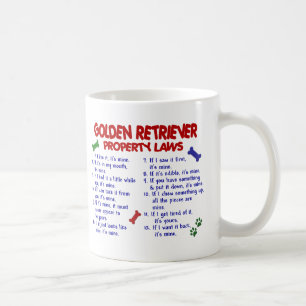 Mug Lois 2 de propriété de golden retriever