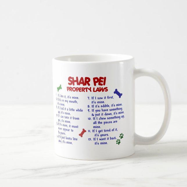 Mug Lois 2 de propriété de SHAR PEI (Droite)