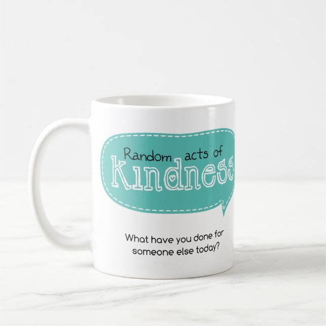 Mug Lois aléatoires de la gentillesse (Gauche)