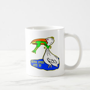 Mug L'oiseau d'obstruction de grenouille abandonnent