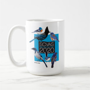 Mug: L'oiseau est bon pour la Mug de café Blues 2