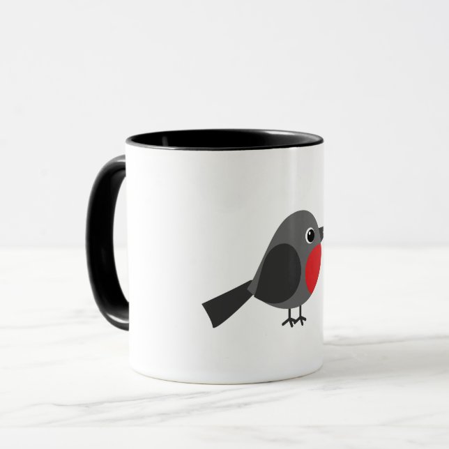 Mug L'Oiseau - Robin (Devant gauche)