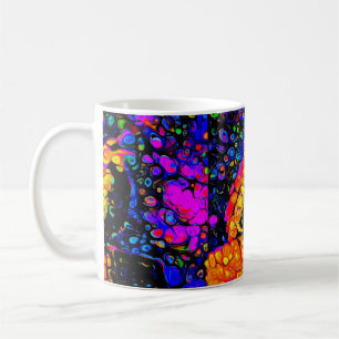 Mug L'Oiseau Solitaire 4 : Style Art Liquide