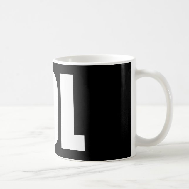 Mug LOL (foncé) (Droite)
