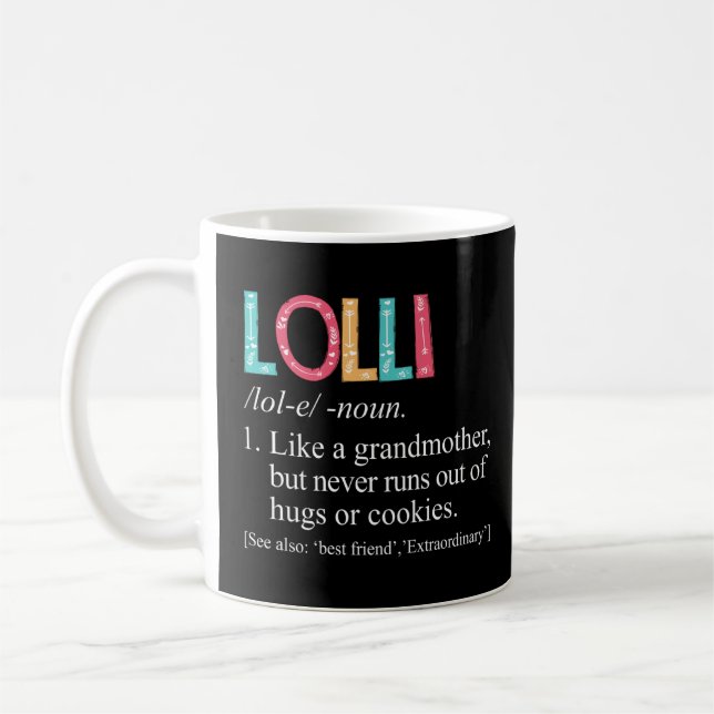 Mug Lolli ne s'exécute jamais à l'extérieur des câlins (Gauche)