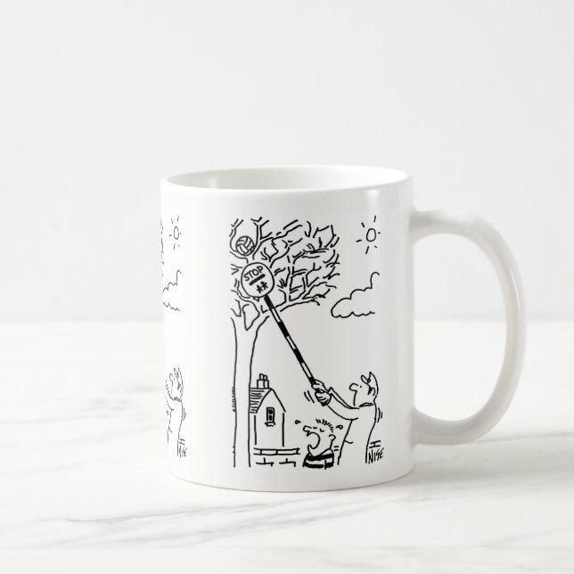 Mug Lollipop Man Secourt Ball From Tree (Droite)