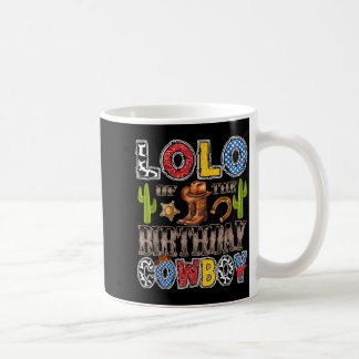 Mug Lolo du cow-boy d'anniversaire occidental garçon d