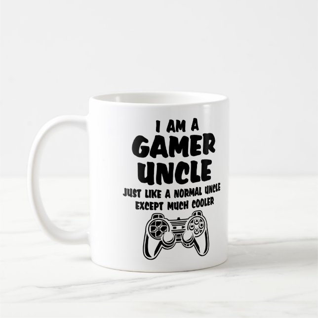 Mug L'oncle normal du joueur beaucoup Glacière (Gauche)