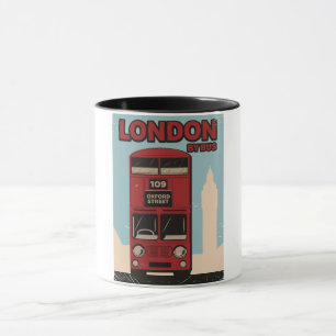 Mug Londres En Bus