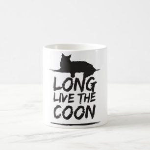 Mug Long Live The Coon ! Maine Coon Chats Café