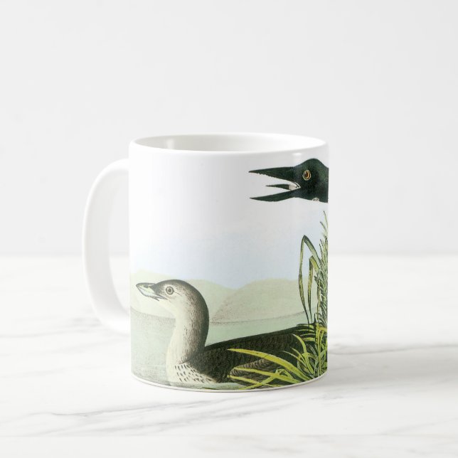 Mug Loon commun par Audubon (Devant gauche)