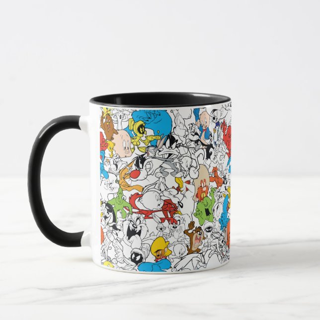 Mug LOONEY TUNES™ Color Pop Motif (Gauche)
