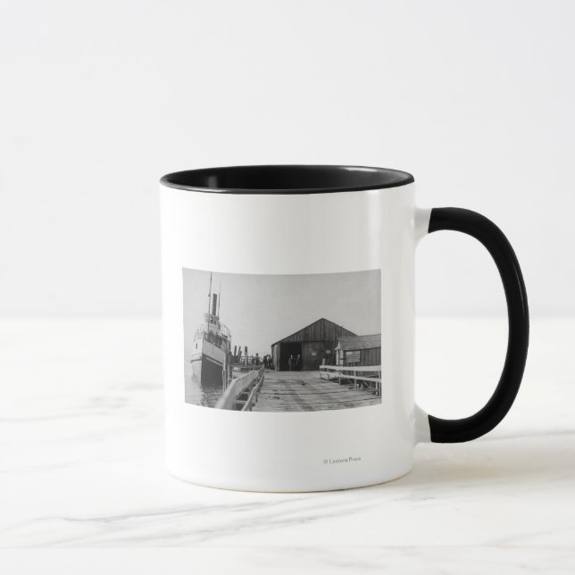 Mug Lopez, WA - Vue de l'île SS à City Dock (Droite)
