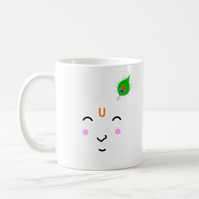 Mug Lord Krishna Janmashtami Laddu Gopal (Gauche)