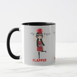 Mug L'original Flapper Girl Roaring '20s mignonne