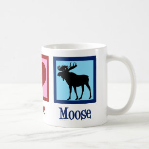 Mug L'orignal d'amour pour la paix