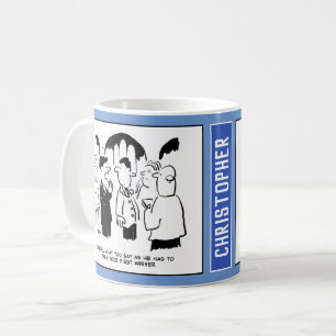 Mug Lors d'un mariage, le témoin avertit le marié. Drô