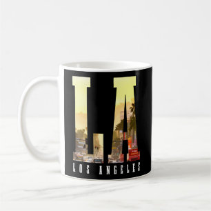 Mug Los Angeles La Skyline California La