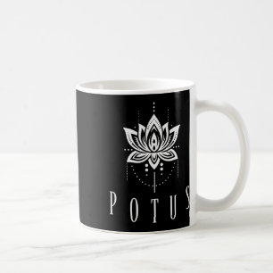 Mug Lotus Et Pearls Kamala Harris Pour Le Président Am