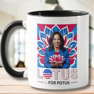 Mug Lotus pour la campagne présidentielle de Potus Kam