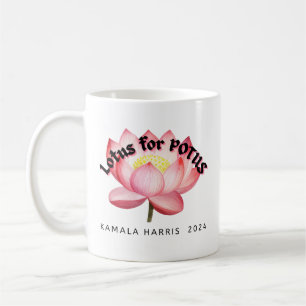 Mug Lotus Pour L'Élection De POTUS Harris