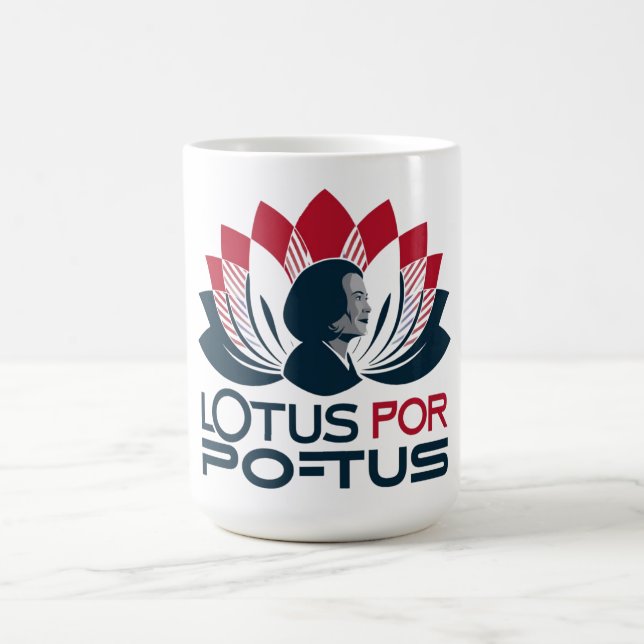 Mug Lotus pour POTUS Kamala Harris 2024 (Centre)