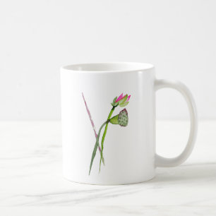 Mug Lotus rose Fleur Zen Art bouddhiste