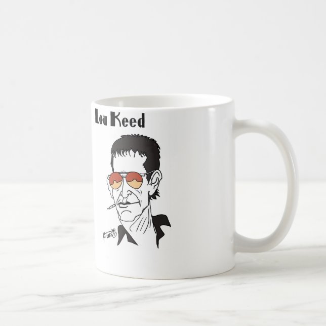 Mug Lou Reed caricature (Droite)