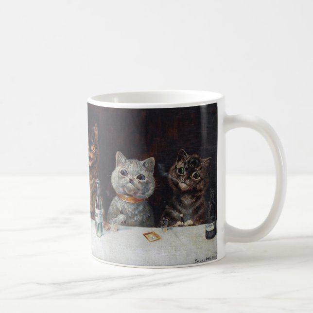 Mug Louis Wain “ The bachelor party ” (Droite)