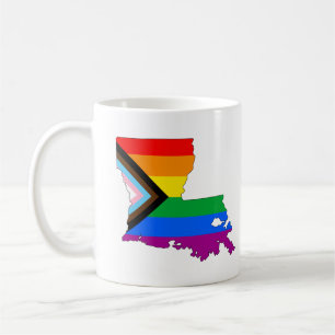 Mug Louisiana State Pride LGBTQ Progress Pride