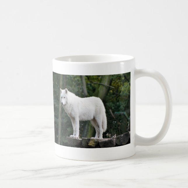 Mug Loup blanc sauvage (Droite)
