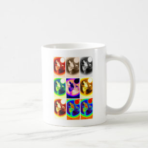 Mug Loup d'art pop