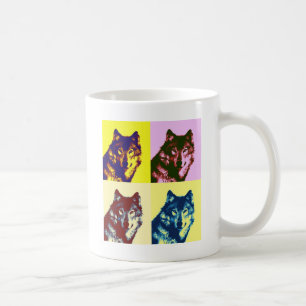 Mug Loup d'art pop