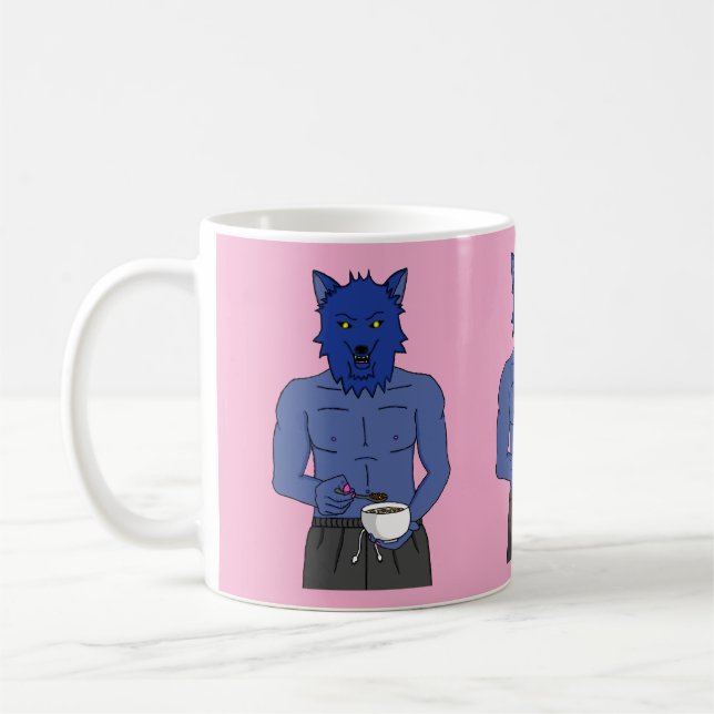 Mug Loup de céréales (Gauche)
