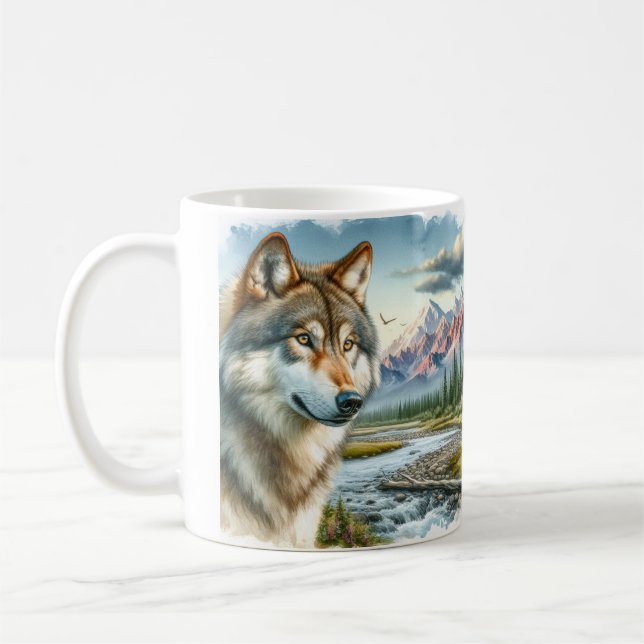 Mug Loup de l'Alaska (Gauche)