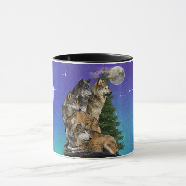 Mug Loup et lune (Centre)