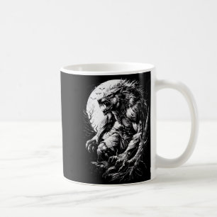Mug Loup-garou hurleur à la pleine lune