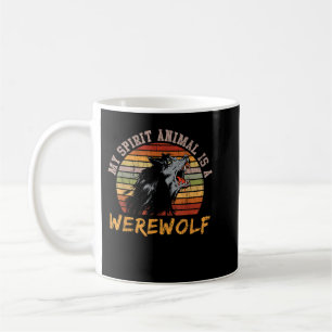 Mug Loup-garou Pleine Lune Vintage Loup-garou