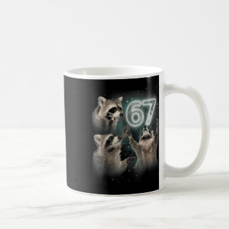 Mug Loup hurlant à la lune 67 6 7 Halloween 67 Loup 