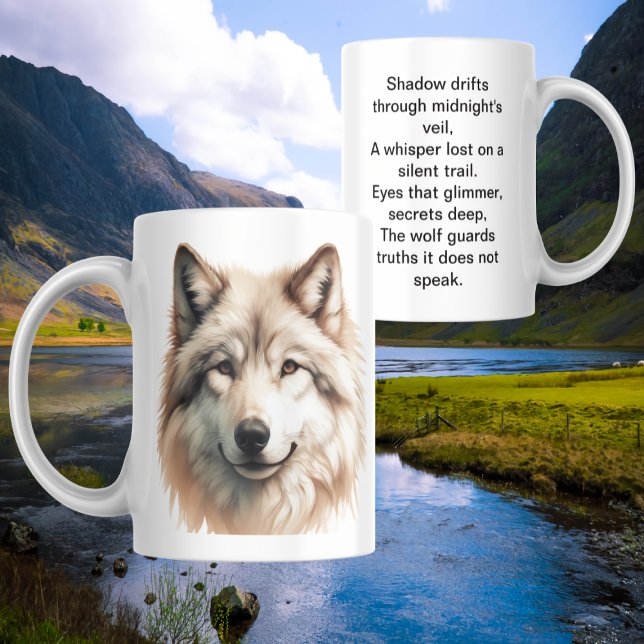 Mug Loup mystique (Créateur téléchargé)