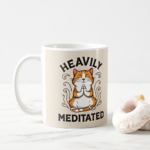 Mug Lourdement Méditée Funny Yoga