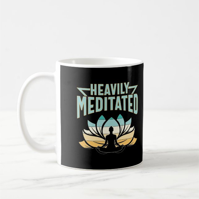 Mug Lourdement Méditée - Yoga (Gauche)