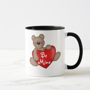 Mug L'ours avec le coeur soit le mien