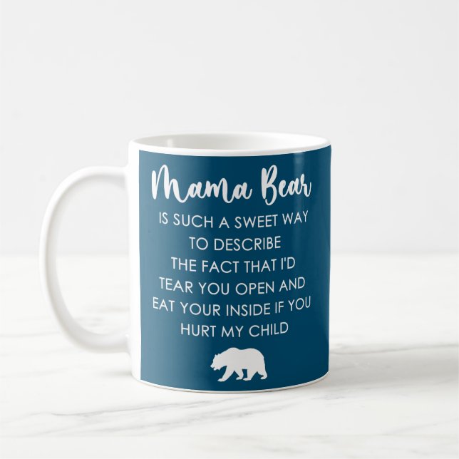 Mug L'Ours De Maman Est Si Doux  (Gauche)