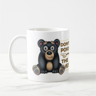 Mug L'ours noir mignon ne pique pas l'ours