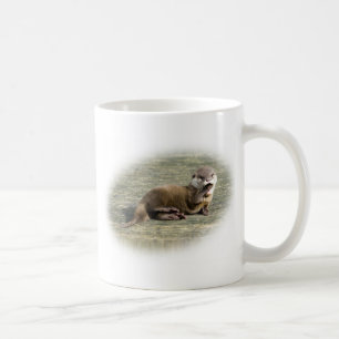 Mug Loutre mignonne de bébé baîllant