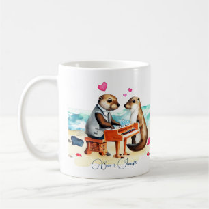 Mug Loutres Couple Amoureux