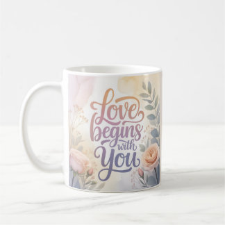 Mug Love begins with you valentine