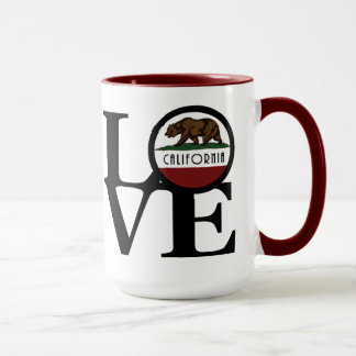 Mug LOVE California 15oz